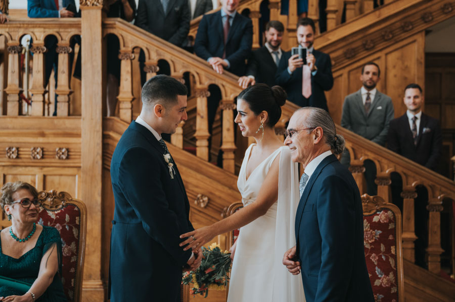 Boda en el Palacio de La Magdalena de Santander. Bodas Cantabria.