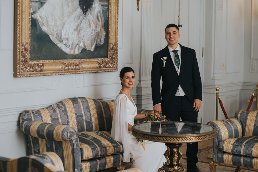 Boda en el Palacio de La Magdalena de Santander. Bodas Cantabria.