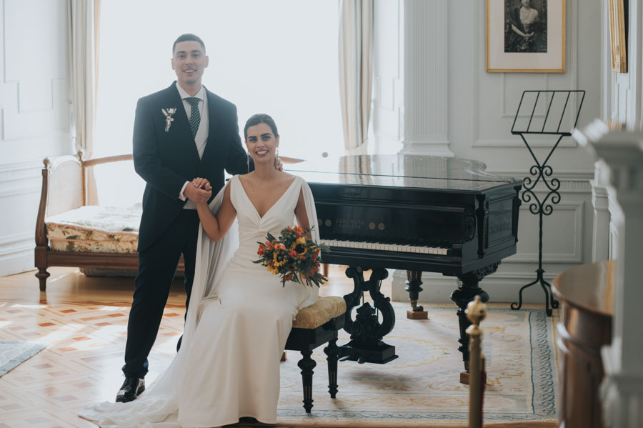 Boda en el Palacio de La Magdalena de Santander. Bodas Cantabria.