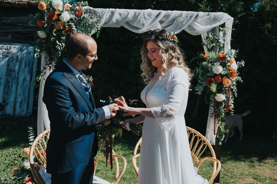 Boda en Posada Santa Ana en Suances. Bodas Cantabria.