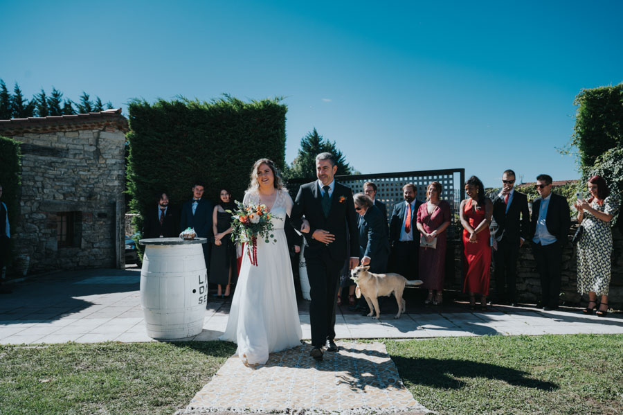 Boda en Posada Santa Ana en Suances. Bodas Cantabria.